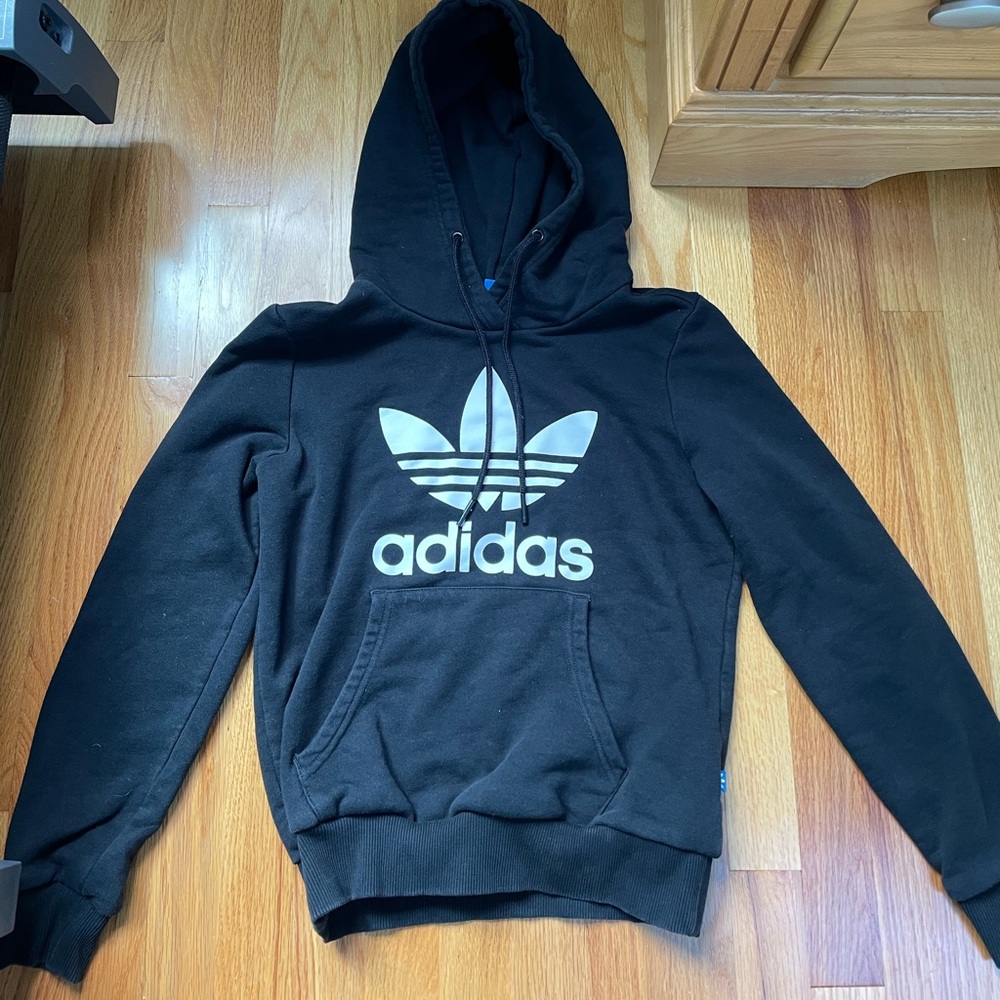 Children’s black Adidas hoodie